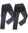 Pantalón softshell con refuerzos, multibolsillos y tejido elástico