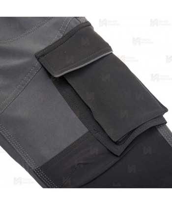 Pantalón softshell con refuerzos, multibolsillos y tejido elástico