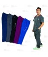 Pantalón sanitario antibacteriano con tejido elástico -Hombre-