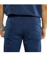 Pantalón sanitario color color marino, antibacteriano con tejido elástico para hombre