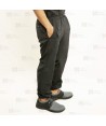 Pantalón sanitario color color negro, antibacteriano con tejido elástico para hombre