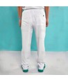 Pantalón sanitario color blanco, antibacteriano con tejido elástico para hombre