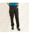 Pantalón sanitario color negro, antibacteriano con tejido elástico para hombre
