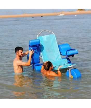 Silla anfibia marina ultra ligera