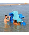 Silla anfibia marina ultra ligera