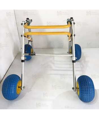Andador para niños con ruedas para playa, ergonómico y confortable