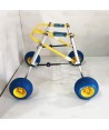 Andador para niños con ruedas para playa, ergonómico y confortable