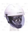 Casco de protección eléctrica y anti arco con pantalla facial