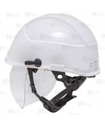 Casco de protección eléctrica y anti arco con pantalla facial