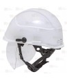 Casco de protección eléctrica y anti arco con pantalla facial