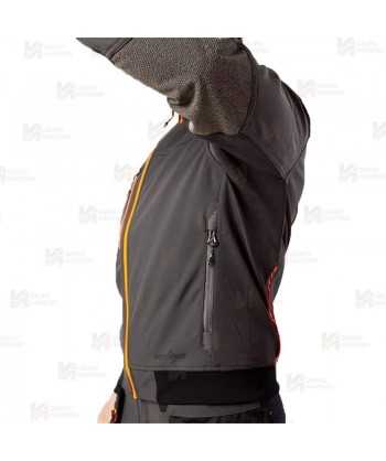 Chaqueta softshell de tres capas con Ripstop anti desgarros