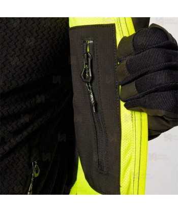 Chaqueta softshell de tres capas con Ripstop anti desgarros