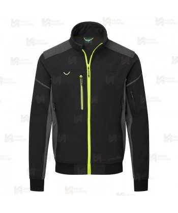 Chaqueta softshell de tres capas con Ripstop anti desgarros