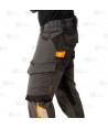 Pantalón de trabajo Strech de corte entallado y refuerzos