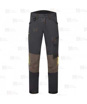 Pantalón de trabajo Strech de corte entallado y refuerzos