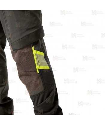 Pantalón de trabajo Strech de corte entallado y refuerzos