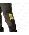 Pantalón de trabajo Strech de corte entallado y refuerzos