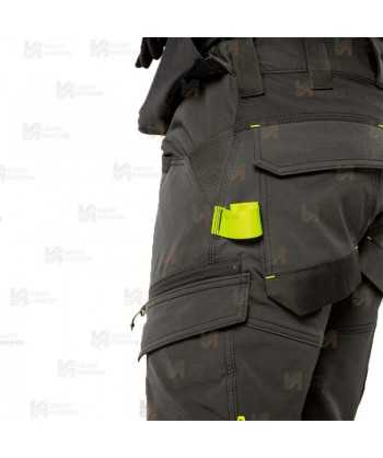 Pantalón de trabajo Strech de corte entallado y refuerzos