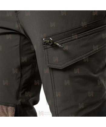Pantalón de trabajo Strech de corte entallado y refuerzos