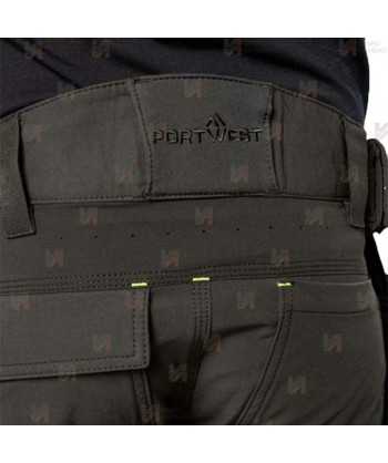 Pantalón de trabajo Strech de corte entallado y refuerzos