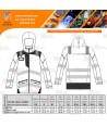 Parka transpirable 5 en 1 de alta visibilidad, transpirable