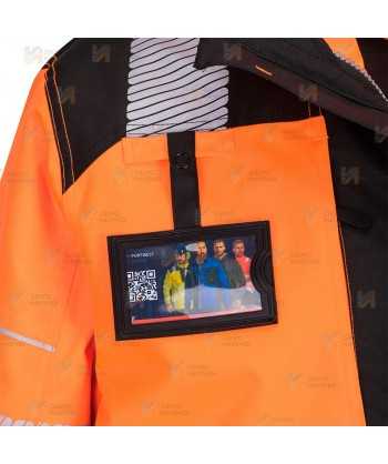 Parka transpirable 5 en 1 de alta visibilidad, transpirable