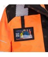 Parka transpirable 5 en 1 de alta visibilidad, transpirable