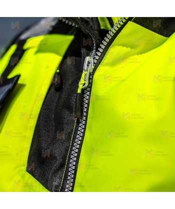 Parka transpirable 5 en 1 de alta visibilidad, transpirable