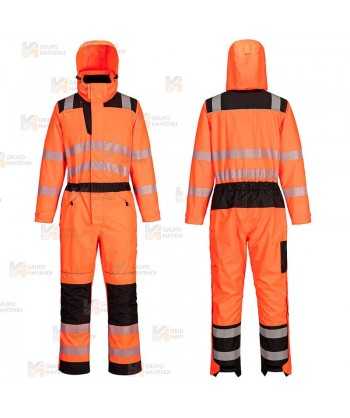 Buzo de alta visibilidad, impermeable y transpirable