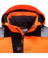 Chubasquero alta visibilidad impermeable y transpirable (Mujer)