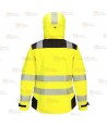 Chubasquero alta visibilidad impermeable y transpirable (Mujer)