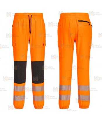 Pantalón Jogger con tejido elástico de alta visibilidad