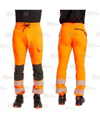 Pantalón Jogger con tejido elástico de alta visibilidad