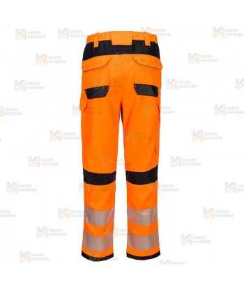 Pantalón ignífugo Modaflame de alta visibilidad y multinorma