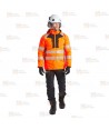 Parka impermeable de alta visibilidad con forro Insulatex para frío intenso