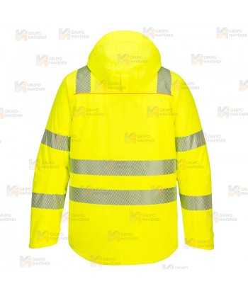 Parka impermeable de alta visibilidad con forro Insulatex para frío intenso