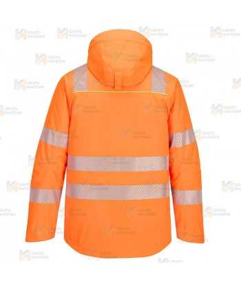 Parka impermeable de alta visibilidad con forro Insulatex para frío intenso