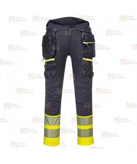 Pantalón Holster DX4 de alta visibilidad, con bolsillos desmontables