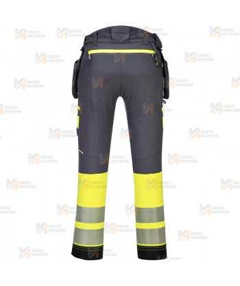 Pantalón Holster DX4 de alta visibilidad, con bolsillos desmontables