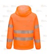 Sudadera gruesa de alta visibilidad con capucha