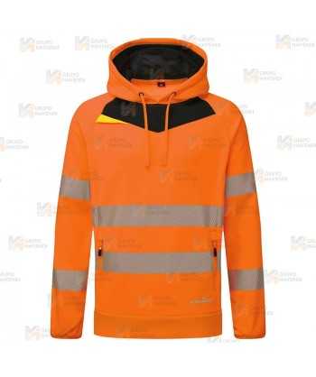 Sudadera gruesa de alta visibilidad con capucha