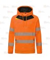 Sudadera gruesa de alta visibilidad con capucha