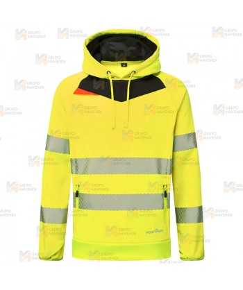 Sudadera gruesa de alta visibilidad con capucha