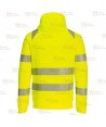 Sudadera gruesa de alta visibilidad con cremallera