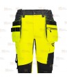 Pantalón Holster DX4 de alta visibilidad, con bolsillos desmontables