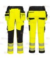 Pantalón Holster DX4 de alta visibilidad, con bolsillos desmontables