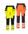Pantalón Holster DX4 de alta visibilidad, con bolsillos desmontables