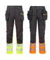 Pantalón Craft DX4 de alta visibilidad, con bolsillos desmontables