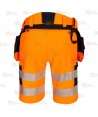 Bermudas DX4 de alta visibilidad, con bolsillos desmontables