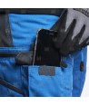 Pantalones de trabajo bicolor, multielásticos con refuerzos